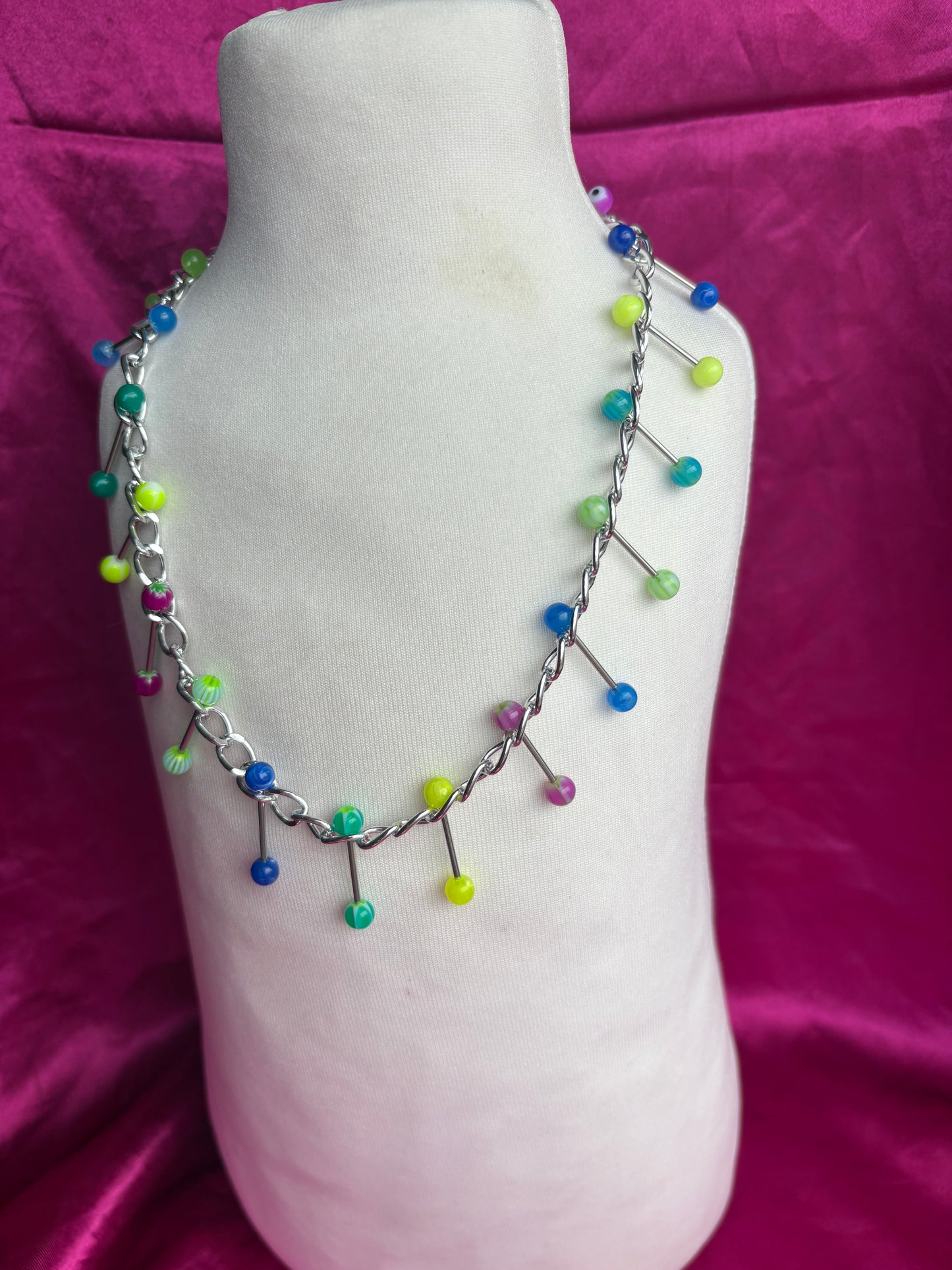 Spaced Out Piercing Necklace