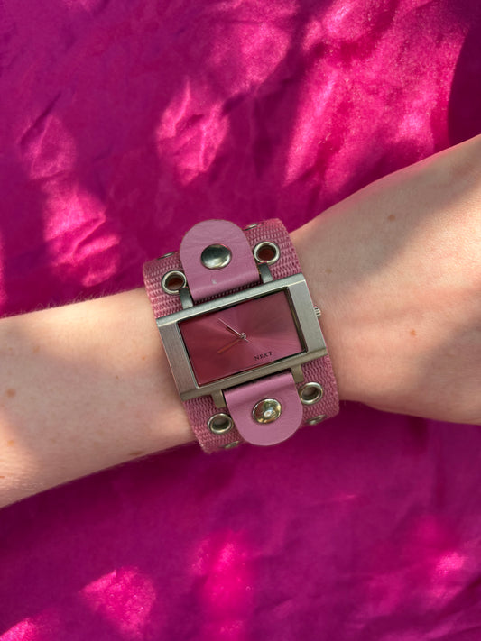 Pink Grommet Watch