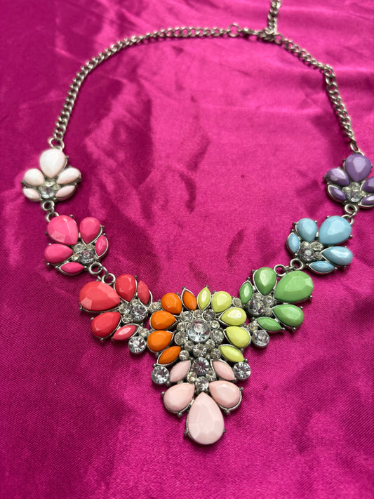 Pride Pansy Necklace