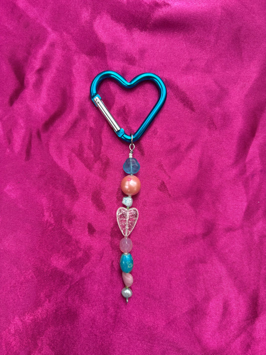 Trans Pride Carabiner