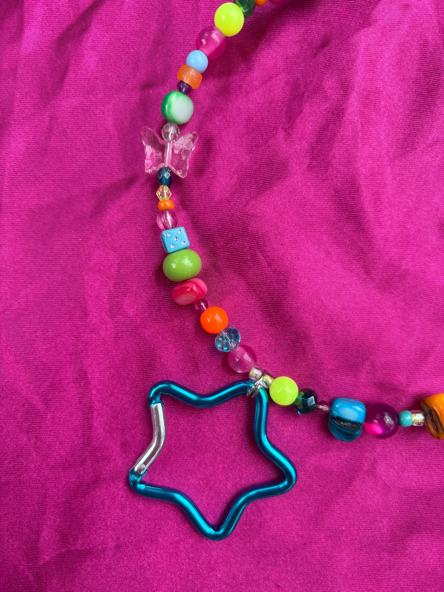 Party Girl Carabiner Necklace