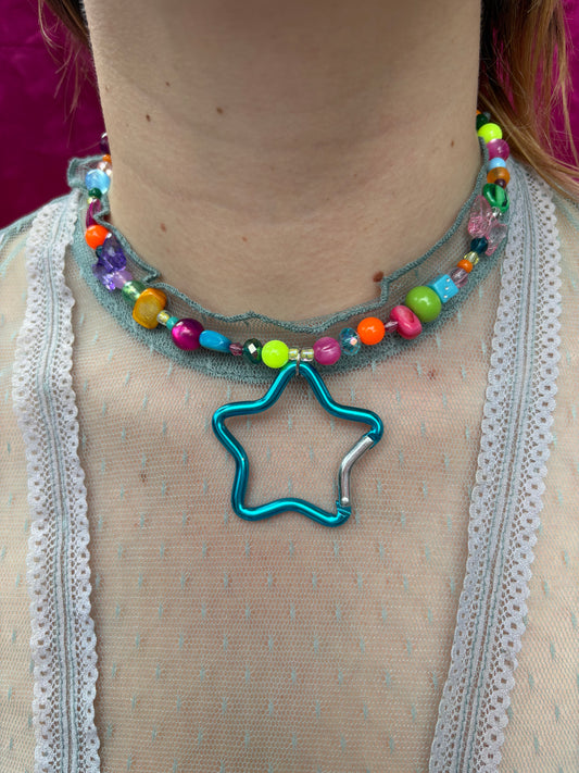 Party Girl Carabiner Necklace