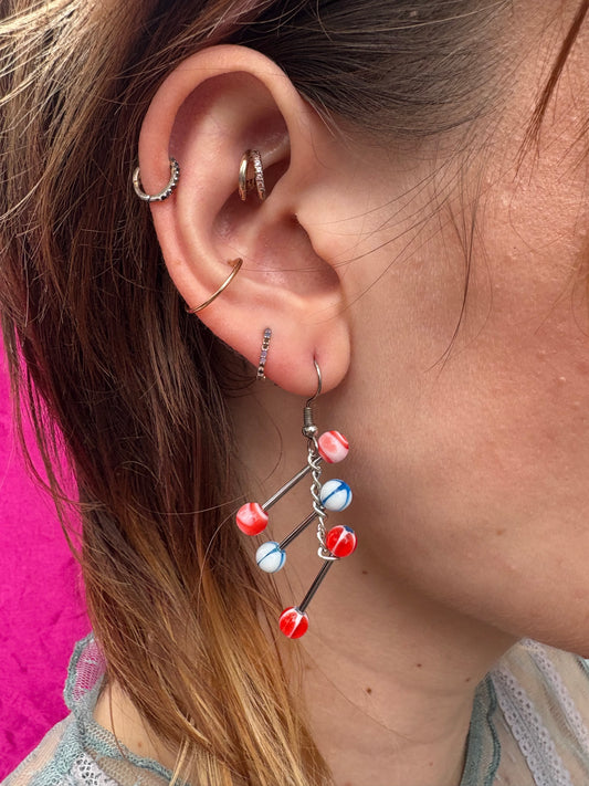 Superman Piercing Earring