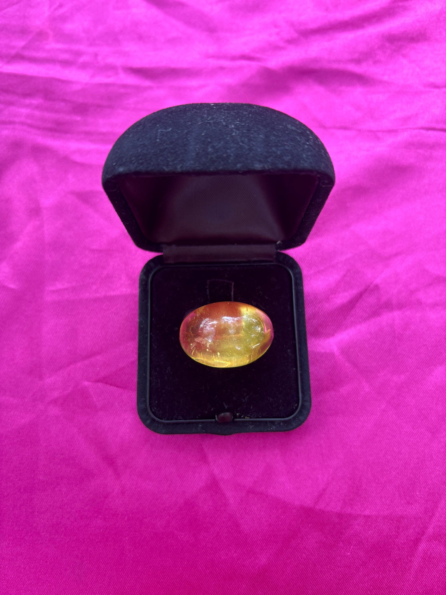 Yellow Drop Ring