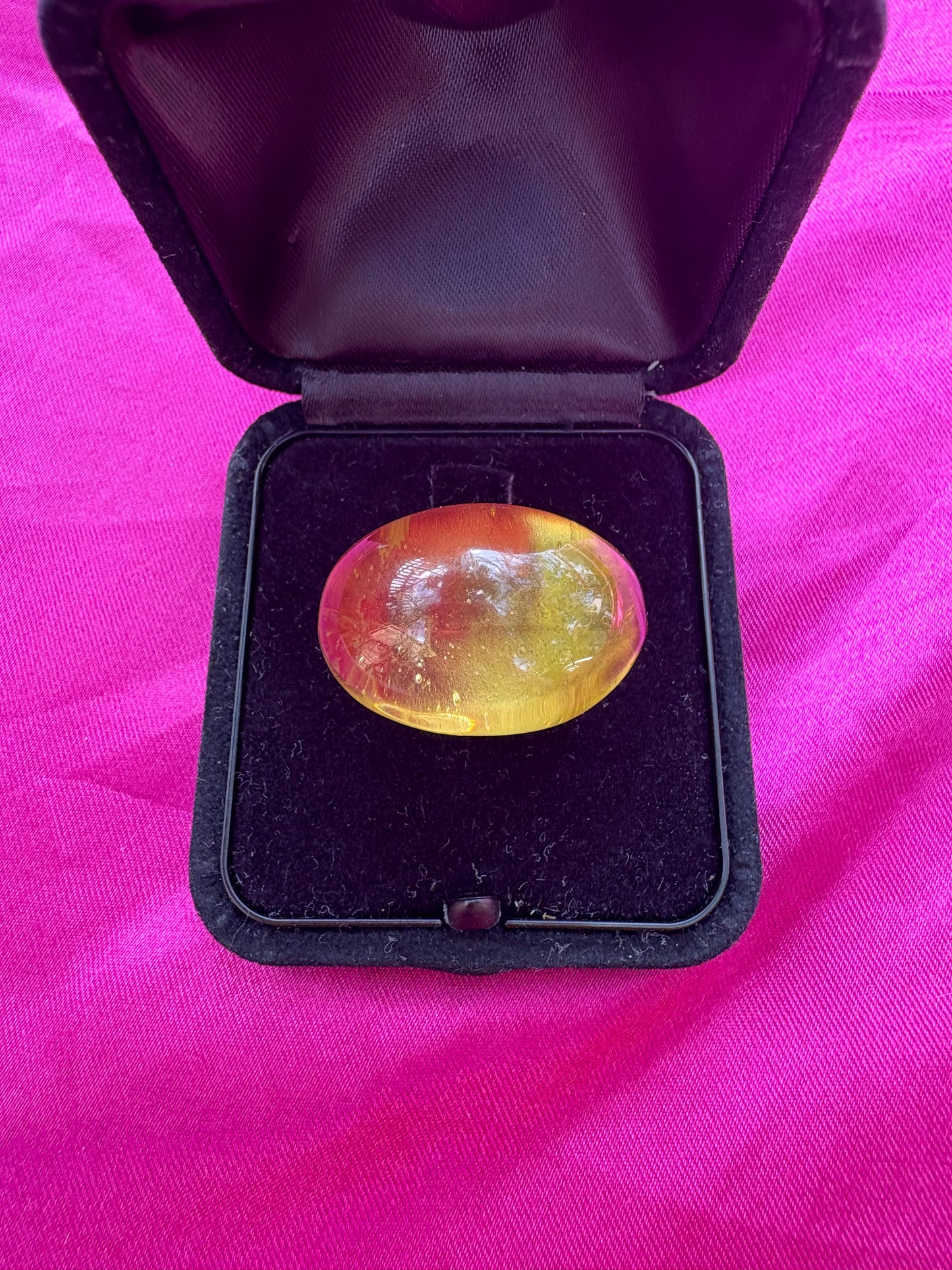Yellow Drop Ring