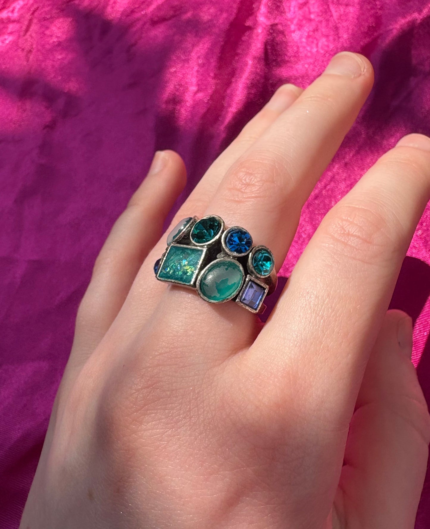Blue Gemstone Ring