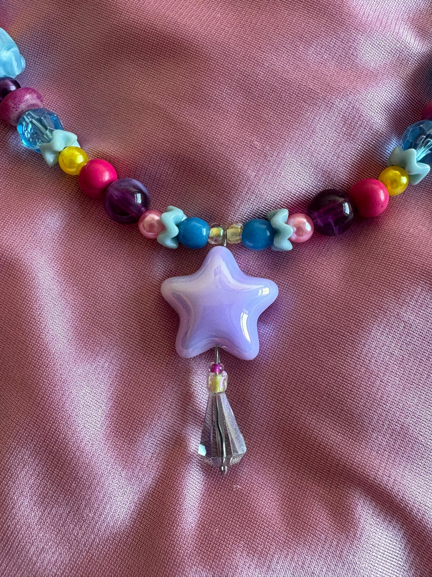 Simple Star Beaded Necklace