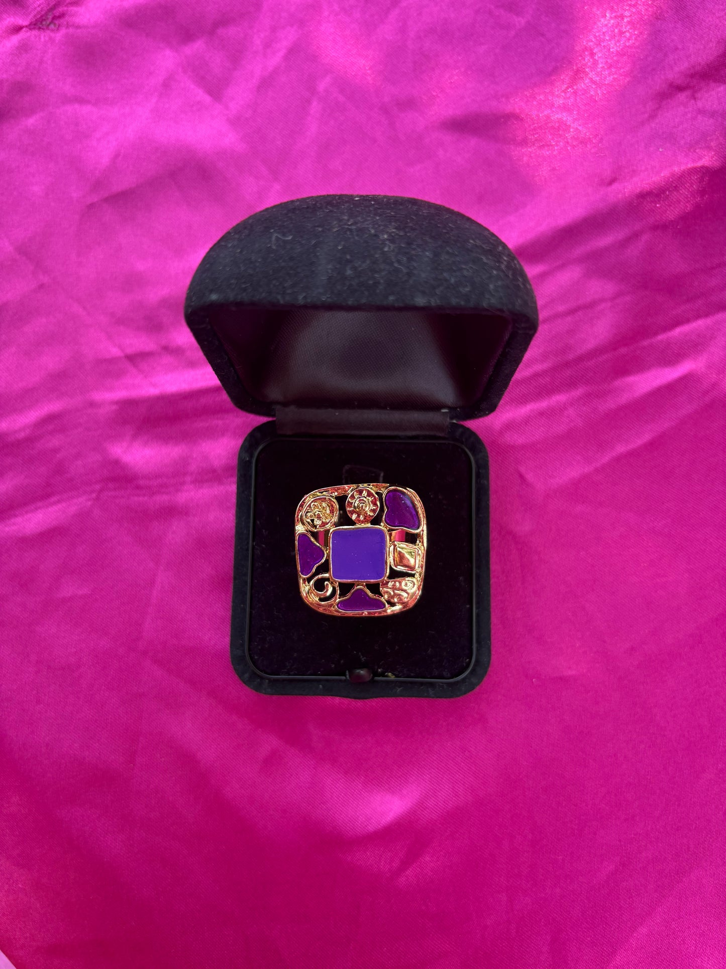 Purple Tile Ring