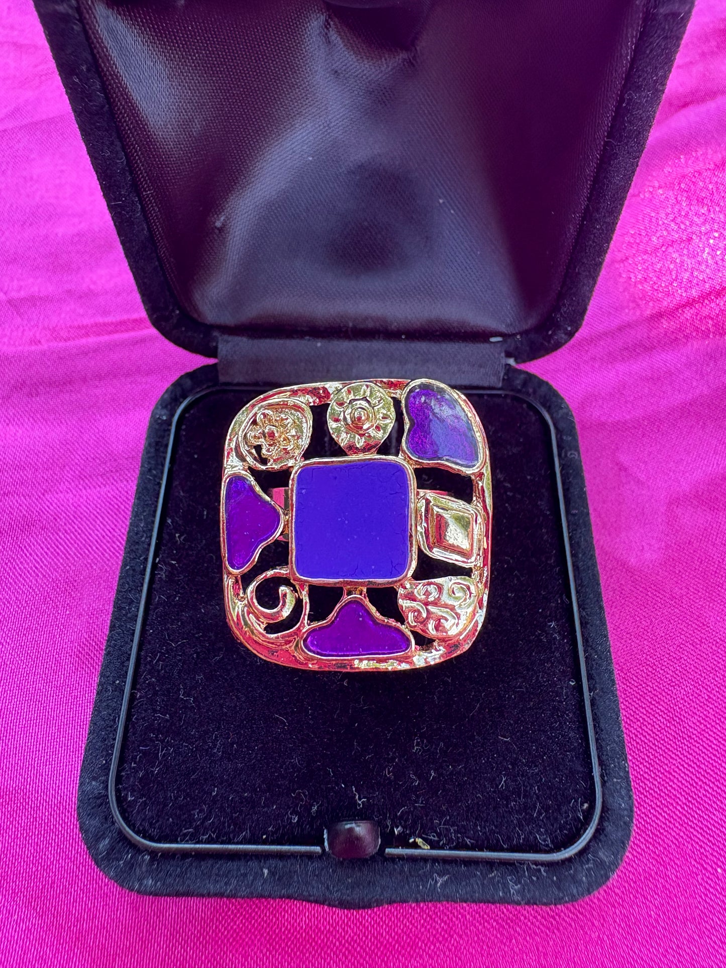 Purple Tile Ring