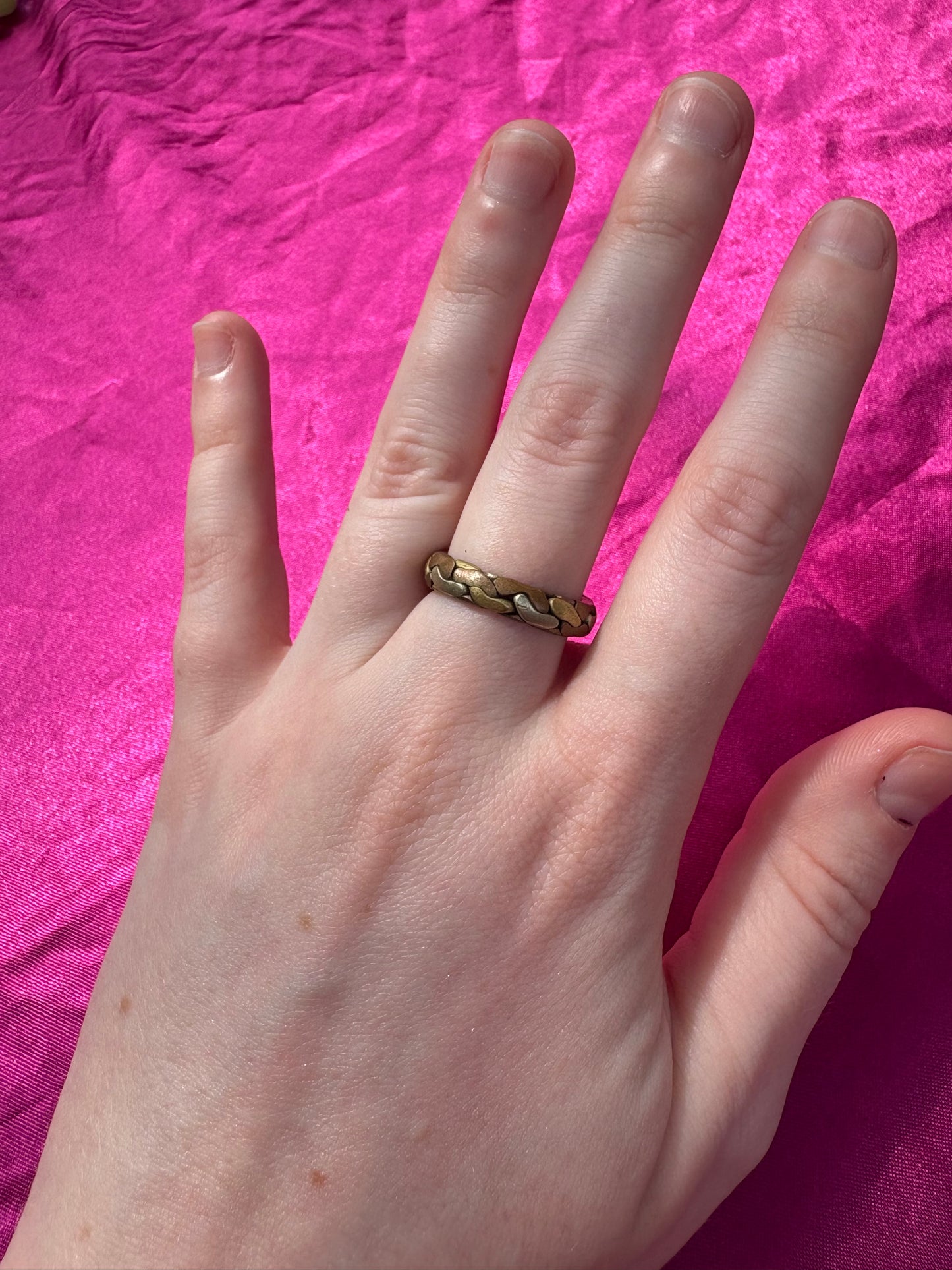 Braided Gold Ring